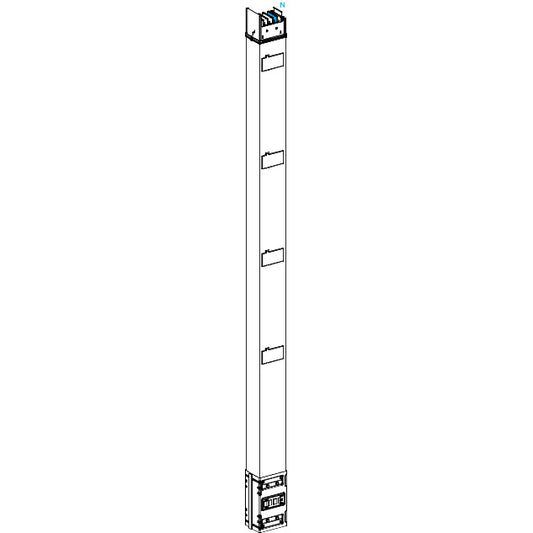 SE KSA1000EV4254 Steigleitungsschienenkasten 1000A 4 Abg2.5m