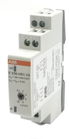 ABB E236-US1.1D Unterspannungsrelais 3-phasig+N 1 Wechsler