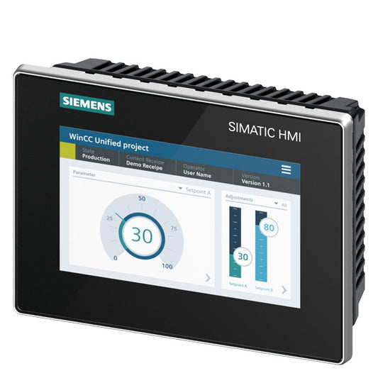 SIEM 6AV2128-3GB06-0AX1 SIMATIC HMI MTP700 Unif. Comfort Panel Touchbedienung 7"