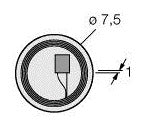 TURC TW-R7.5-B128 100 pcs Mobiler Datenträger BL ident