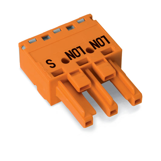 WAGO 770-1343 Buchse 0,5-4 qmm orange