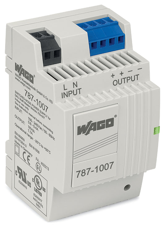 WAGO 787-1007 Stromversorgungen DC 18 V / 1,1 A für DALI-Klemme 753-647