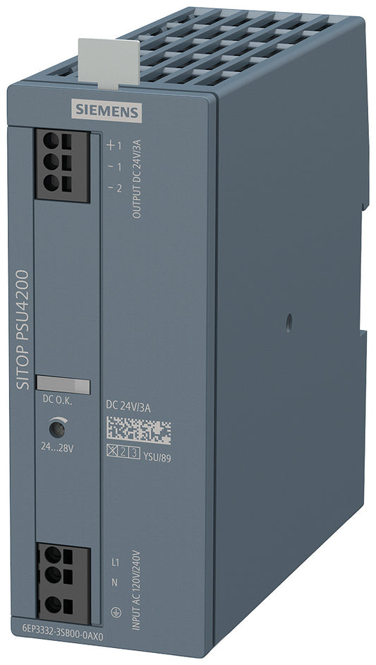 SIEM 6EP3332-3SB00-0AX0 Stromversorgung SITOP PSU4200, 1-phasig DC 24 V/3 A