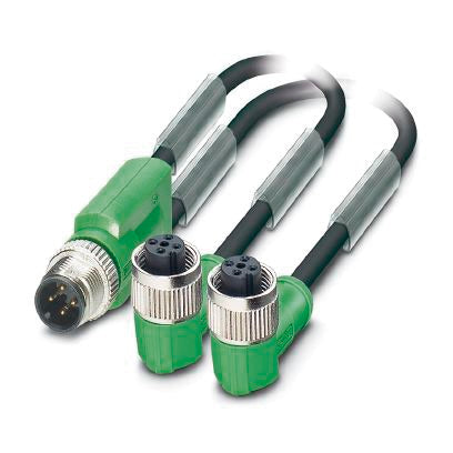 PHO SAC-3P-M12Y/2X0,3-PUR/M12FRB Sensor-Aktor-Kabel 2x3p