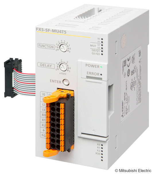 MIT FX5-SF-MU4T5 SPS Safety Hauptmodul, iQ-F, 4 (2 redundante) Eingänge, 4 (2) A