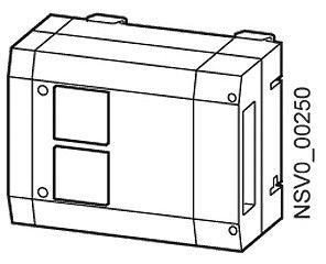 SIEM BD01-AK1X/2SD163S14 Abgangskasten