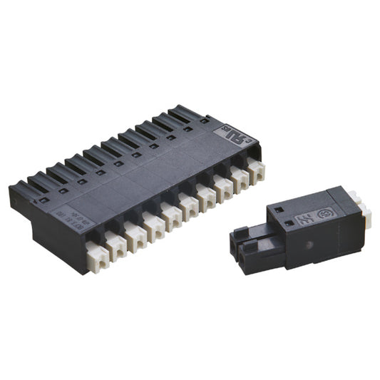 IFM E70431 Käfigzugfederklemmen mit Käfigzugfeder- klemmen, (1x10polig, 1x2polig