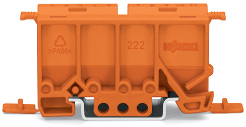 WAGO 222-500 Befestigungsadapter orange
