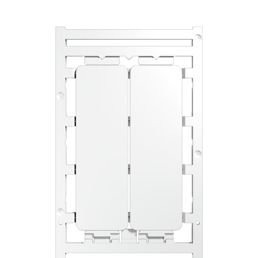 WEI CC 85/27 K MC NE WS Gerätemarkierer, MultiCard, Polyamid 66, Farbe: weiß