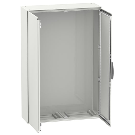 SE NSYSM1610402DP Standschrank, HxBxT=1600x1000x400mm, mit Montageplatte, 2-flüg