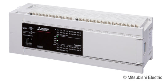 MIT FX5U-80MT/DSS SPS, FX5U CPU DC24V, 40 Eingänge DC24V, 40xTrans, 3xAnalog, Et