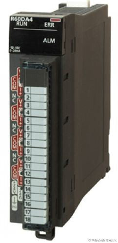 MIT R60DA4 SPS System iQ-R, Analog output Modul, 4 channel (voltage or current)