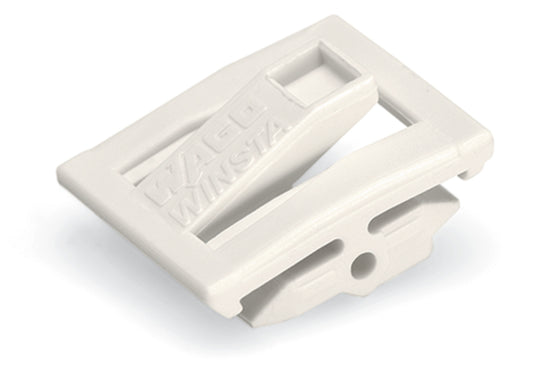 WAGO 770-121 Verriegelungsklinke mit Zugentlastung weiss