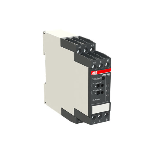 ABB CM-IWS.1S Isolationsüberwachungsrelais 1We, 1-100kOhm, 24-240VAC/DC