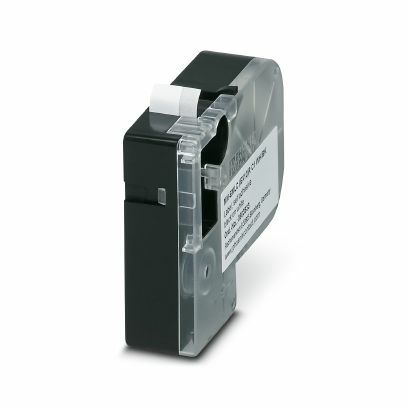 PHO MM-EMLC (EX10)R C1 WH/BK Gewebeetikett