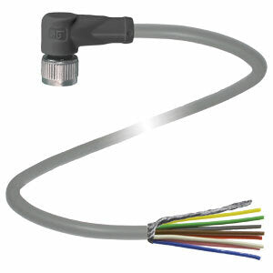 PF V19-W-10M-PUR-ABG Kabeldose