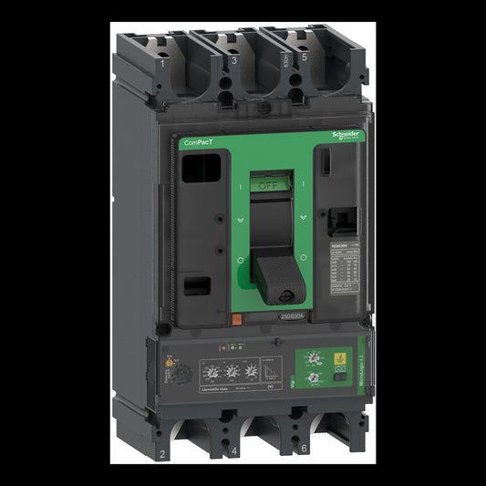 SE C63H34V570 Kompaktleistungsschalter ComPacT NSX630H mit Micrologic 4.3 250-57