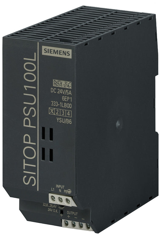 SIEM 6EP1333-1LB00 SITOP PSU100L 24V/5A ger Stromversorgung