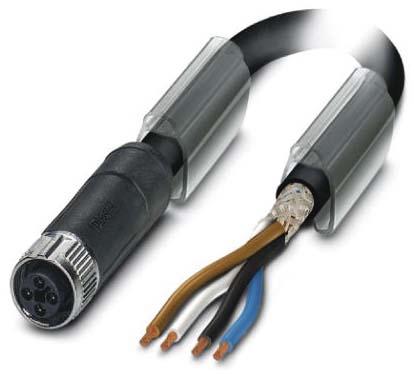 PHO SAC-4P-7,15-PUR/M12FST SH Powerleitung