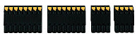 PILZ 490190 P3WP3P Set spring loaded terminals Wirkleistungsmesswandler
