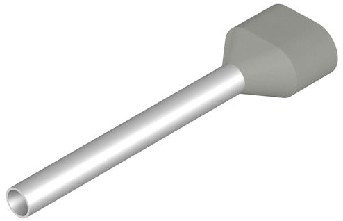 WEI H0,75/24,5D ZH GR Aderendhülse, 0.75 qmm, 18 mm, Farbcod