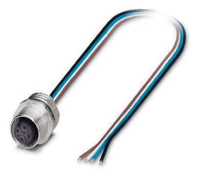 PHO SACC-E-M12FS-4CON-PG9/0,5 Wanddurchführung