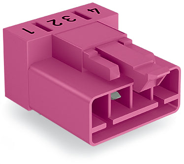 WAGO 890-894/011-000 Stecker pink pink