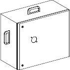 SE KSB250DC4TRE ABGANGSKASTEN 250A MESSEN U. ÜERWACHEN