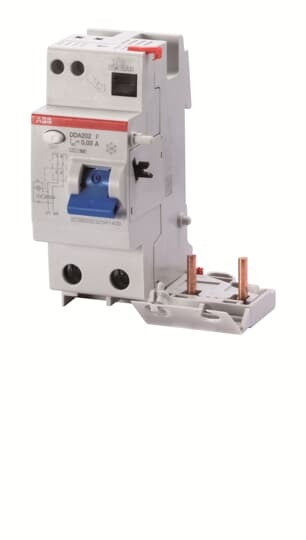 ABB DDA202 F-40/0,03 FI-Block für S202 2P, Type F, 40A, 30mA