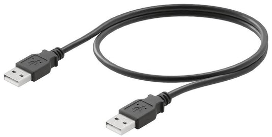 WEI IE-USB-A-A-0.5M USB-Kabel, USB A, USB A, PVC, 0,5 m