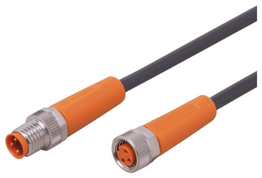 IFM EVC461 Verbindungskabel gerade M8 3-polig AC/DC silikon/-halogenfrei