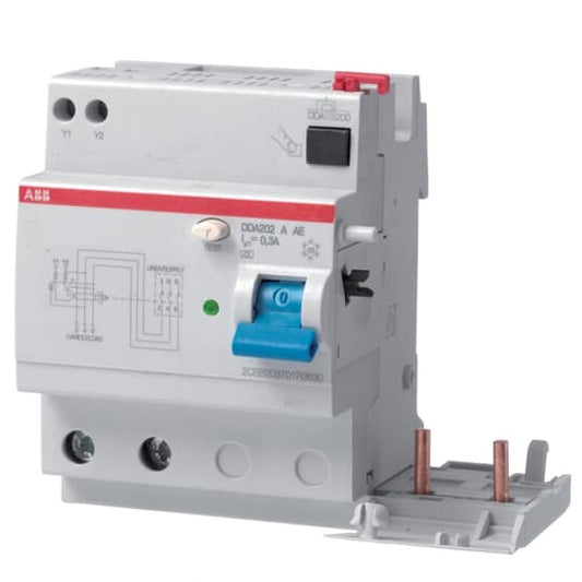 ABB DDA202A-63/0,03AE FI-Block für S202 2p Typ A 63A 30mA