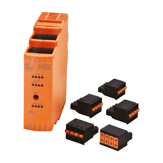 IFM AC3221 Aktives AS-i Modul 4 Eingänge 4 Ausgänge 4Ausgänge Relais Module anre