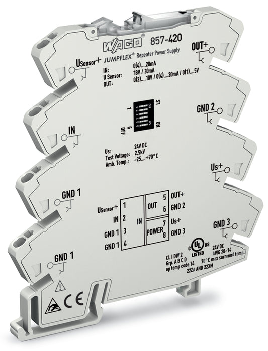 WAGO 857-420 Speisetrenner 24VDC