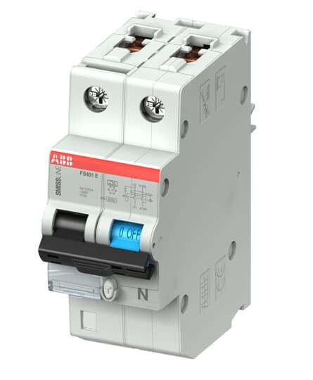 ABB FS401E-B20/0.03 FI-Schalter B,20A, 400VAC,6kA, I¿=0,03A, 2p,steckbar