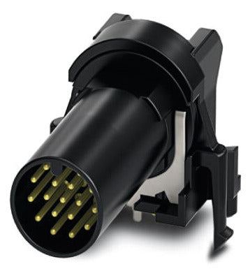 PHO 1424200 Sensor-/Aktor-Einbaustecker, 17-polig mit Schirmblech, A-kodiert