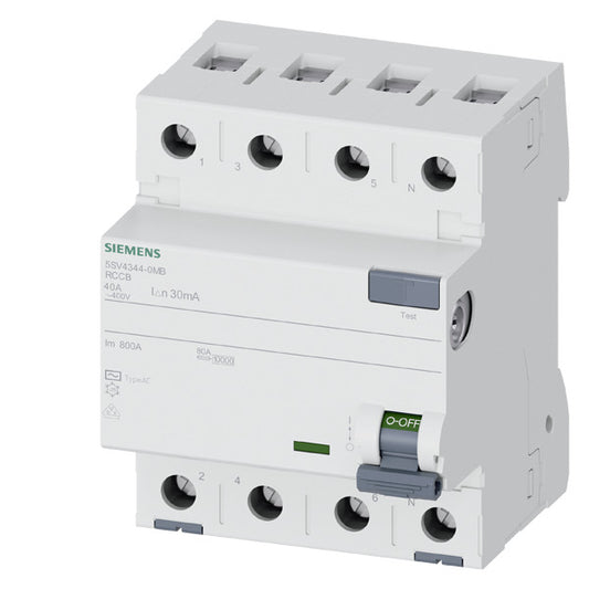 SIEM 5SV4344-0MB FI-Schutzschalter