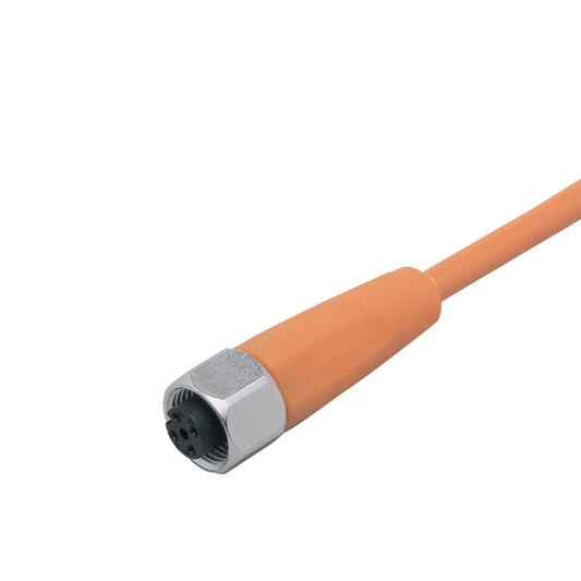 IFM EVT382 Kabeldose gerade M12 5-polig AC/DC silikonfrei, Kontakte vergoldet