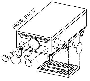 SIEM BD2-AK2X-IP55 Schutzarterhöhung IP55 Abgangskasten