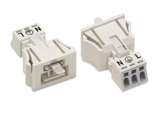 WAGO 890-733 Stecker 0,25-1,5 qmm weiß