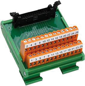 MIT TB-26-EG Terminal-Block, 26 pol. Schraubanschluss