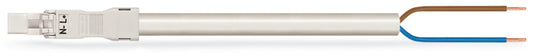 WAGO 891-8992/205-102 Anschlussleitung weiss 2x1qmm L=1m