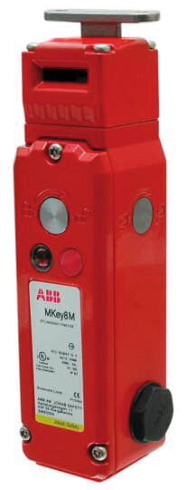 ABB MKey8M 24VDC MKey8M Sicherheitsverriegelungsschalter mit Standardbetätiger,