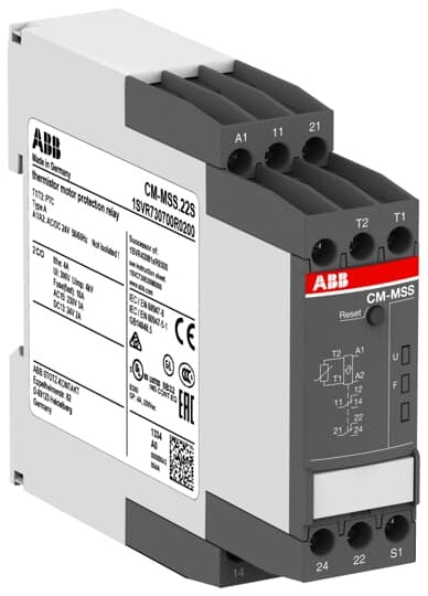 ABB CM-MSS.22P Thermistor-Motorschutzrelais 2We, 24VAC/DC CM-MSS.22P
