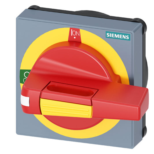 SIEM 8UD1731-2AD05 Handhabe mit Sichtblende not-aus Größe 75x75, für Welle 8x 8,