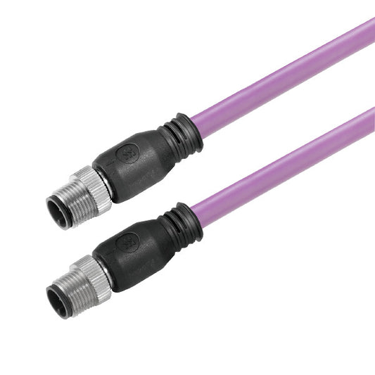 WEI SAIL-M12GM12G-PB-1.5D Bus-Leitung, Verbindungsleitung, M12/M12 Polzahl: 2, 1