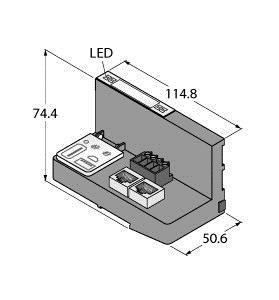 TURC BL20-PG-EN-V3 CODESYS 3 Programmierbares Gateway f.das BL20 I/O-System Mult