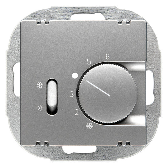 SIEM 5TC9774-4AM00 DELTA I-system Raumtemperaturregler, Aluminiummetallic