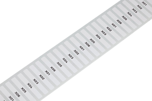 WAGO 210-810 Etikett 5x35mm weiß