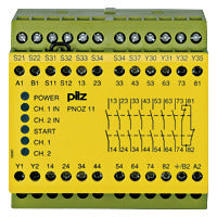 PILZ 774081 PNOZ 11 42VAC 24VDC 7n/o 1n/c